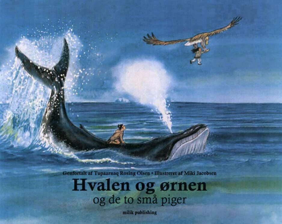 Billede af Hvalen og ørnen - og de to små piger
