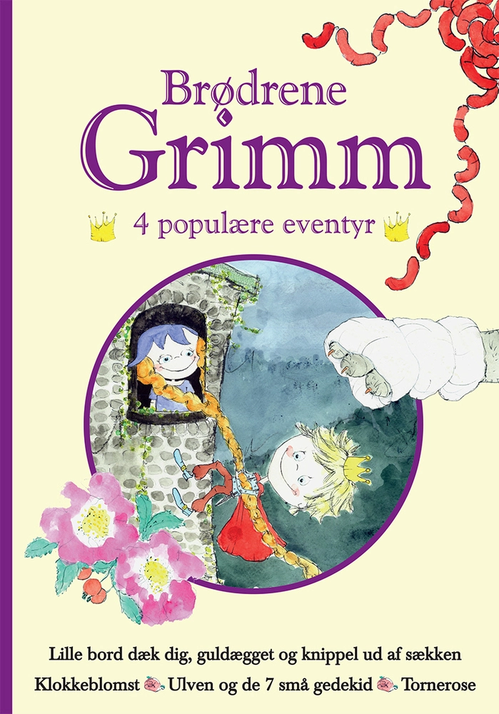 Billede af Brødrene Grimm - 4 populære eventyr Lilla