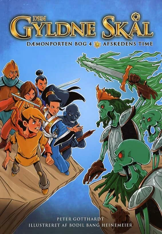 Billede af Den gyldne skål - Dæmonporten bog 4: Afskedens time