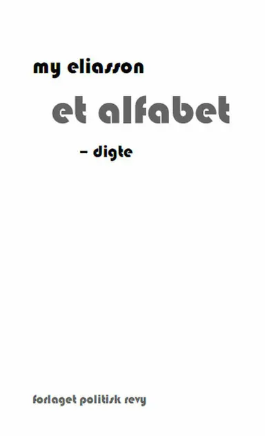 Et alfabet