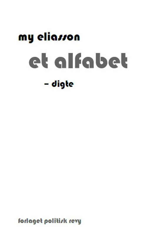 Billede af Et alfabet
