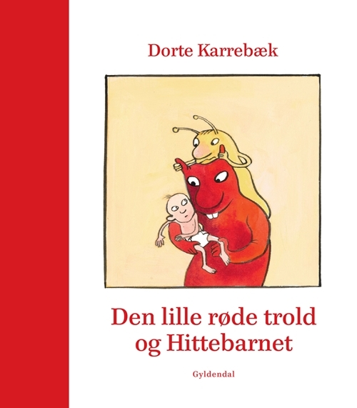Billede af Den lille røde trold og Hittebarnet