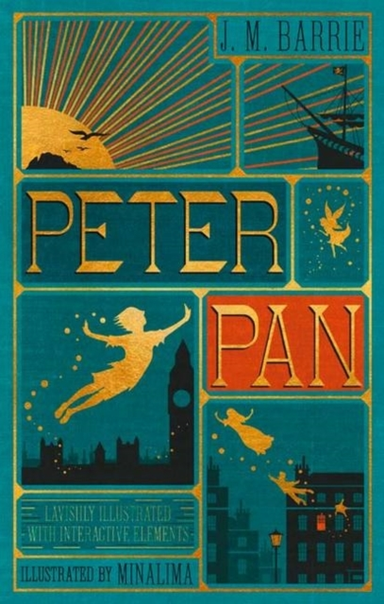 Peter Pan Minalima Edition Lllustrated With Interactive Elem