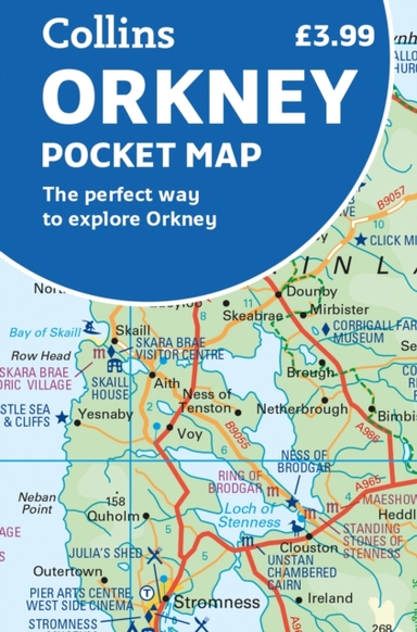 Orkney Pocket Map The Perfect Way To Explore Orkney