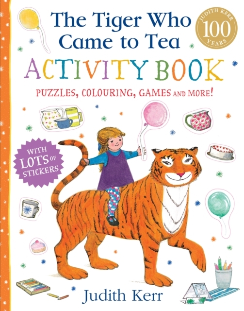 Billede af The Tiger Who Came To Tea Activity Book
