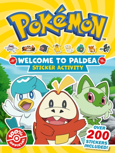 Pokemon Welcome To Paldea Epic Sticker