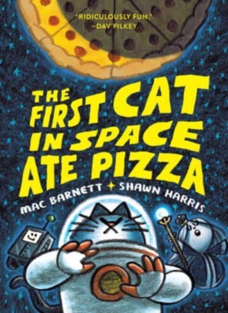 Billede af The First Cat In Space Ate Pizza