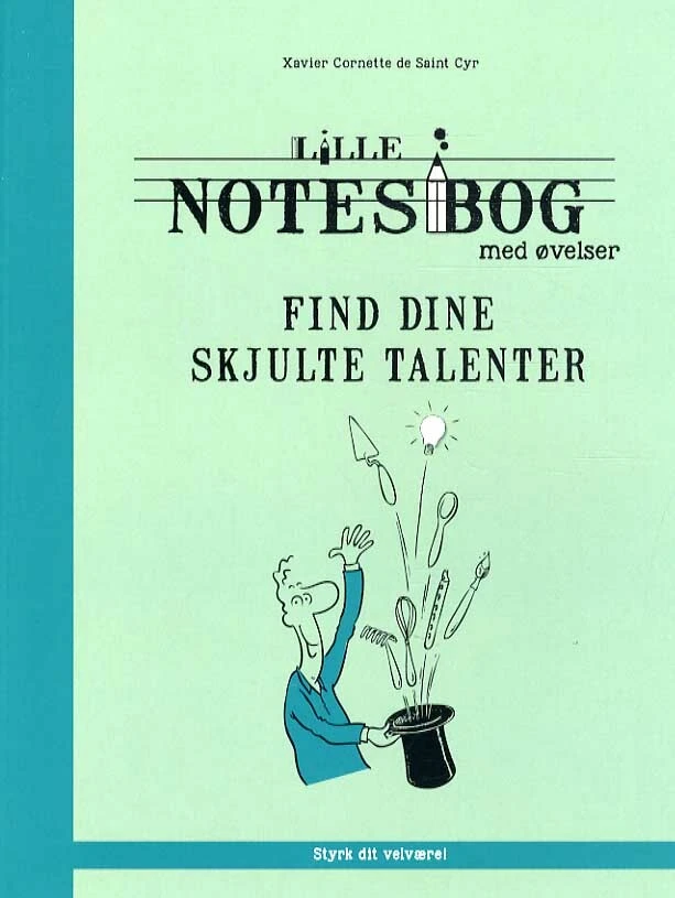 Billede af Lille notesbog med øvelser - Find dine skjulte talenter
