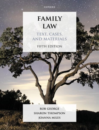 Family Law Text, Cases, And Materials