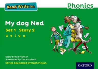 Read Write Inc. Phonics: My Dog Ned Green Set 1 Storybook 2