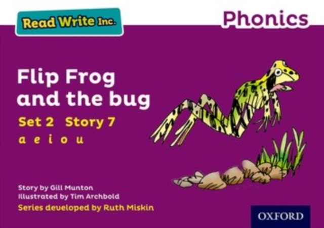 Read Write Inc. Phonics: Flip Frog And The Bug Purple Set 2