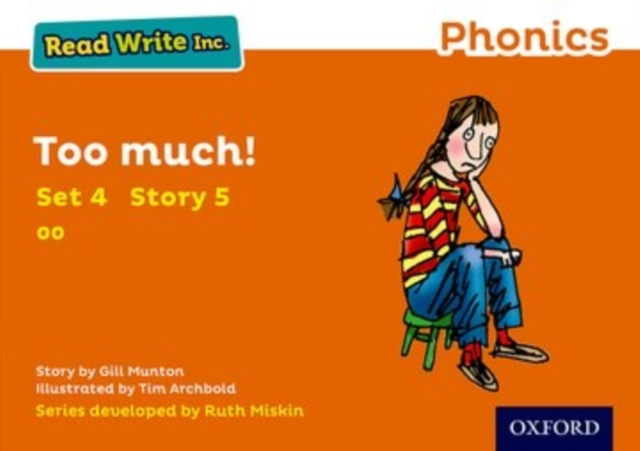 Read Write Inc. Phonics: Too Much! Orange Set 4 Storybook 5