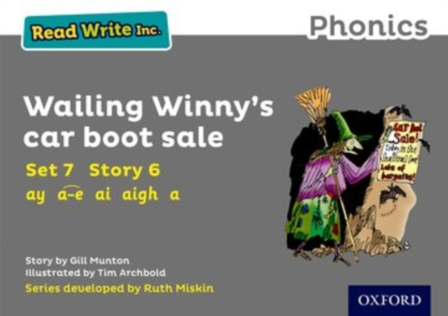 Read Write Inc. Phonics: Wailing Winny'S Car Boot Sale Grey