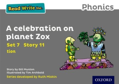 Read Write Inc. Phonics: A Celebration On Planet Zox Grey Se