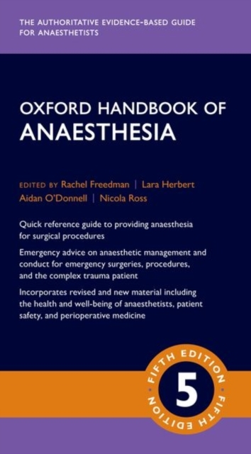 Oxford Handbook Of Anaesthesia