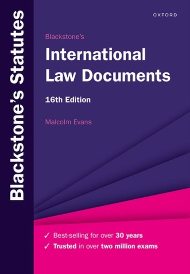 Blackstone'S International Law Documents