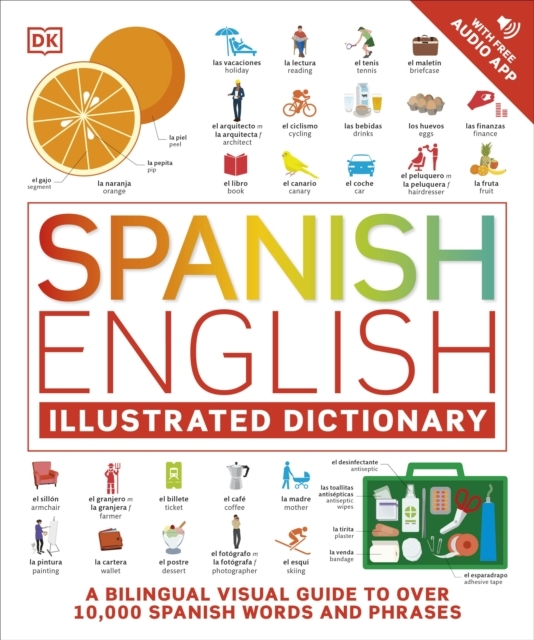 Billede af Spanish English Illustrated Dictionary A Bilingual Visual Gu
