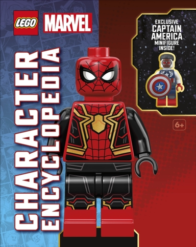 Lego Marvel Character Encyclopedia With Exclusive Captain Am