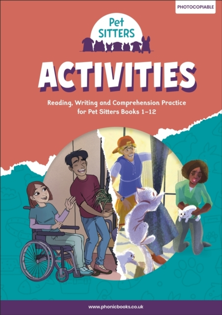 Billede af Phonic Books Pet Sitters Activities Adjacent Consonants And