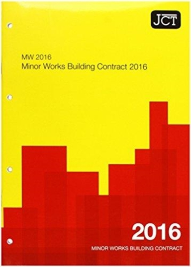 Jct:Minor Works Building Contract 2016 Mw