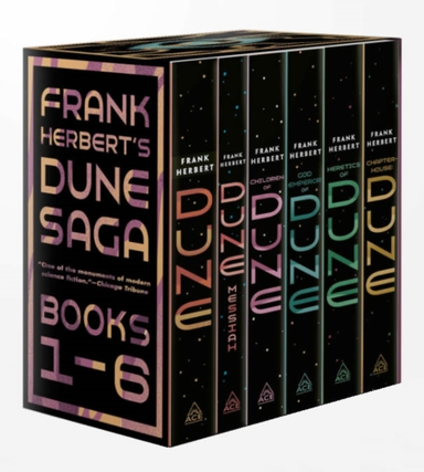 Frank Herbert'S Dune Saga 6-Book Boxed Set Dune, Dune Messia