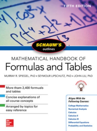 Schaum's Outline Of Mathematical Handbook Of Formulas And Ta