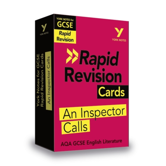 York Notes For Aqa Gcse 9-1 Rapid Revision Cards: An Inspect