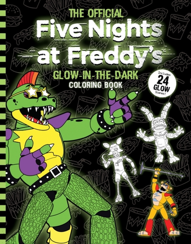 Five Nights At Freddy's Glow In The Dark Coloring Book