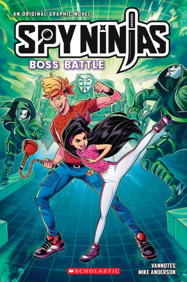 Boss Battle Spy Ninjas Official Graphic Novel #3