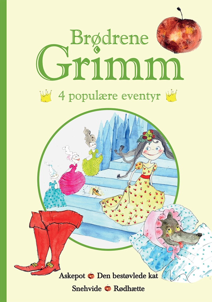 Billede af Brødrene Grimm - 4 populære eventyr Grøn