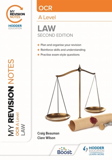 My Revision Notes: Ocr A Level Law Second Edition