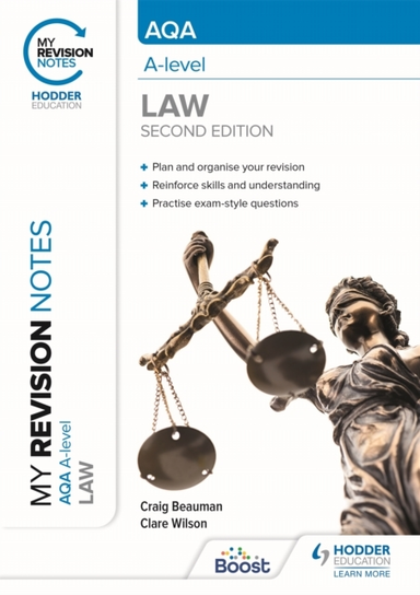 My Revision Notes: Aqa A Level Law Second Edition