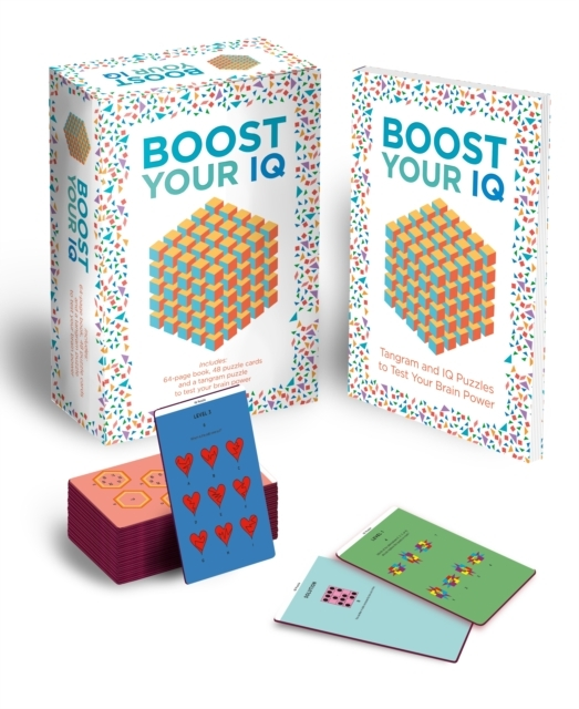 Boost Your Iq Includes 64-Page Puzzle Book, 48 Cards And A P