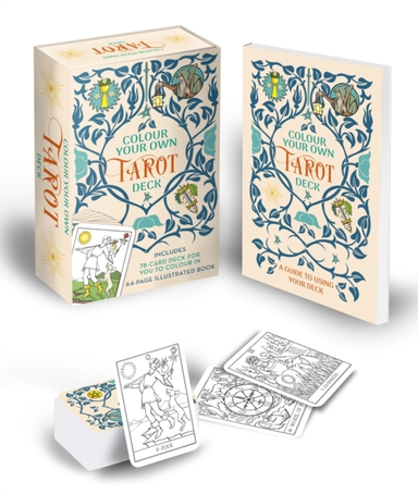 Colour Your Own Tarot Book & Card Deck Includes 78 Cards To