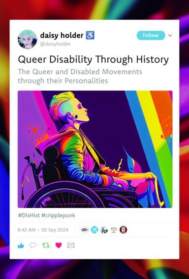 Queer Disability Through History The Queer And Disabled Move