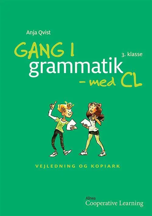Billede af Gang i grammatik - med CL, 3. klasse. Vejledning og kopiark