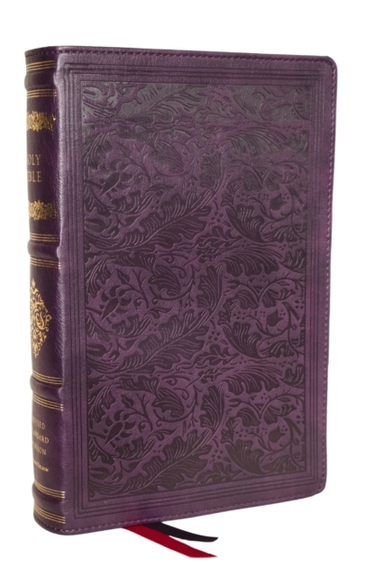 Rsv Personal Size Bible With Cross References, Purple Leathe