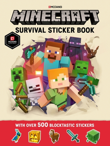 Minecraft Survival Sticker Book An Official Minecraft Book F