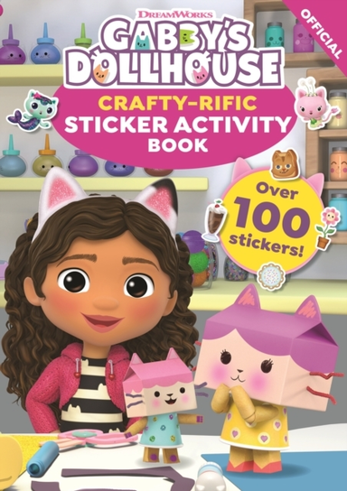 Dreamworks Gabby's Dollhouse: Crafty-Rific Sticker Activity