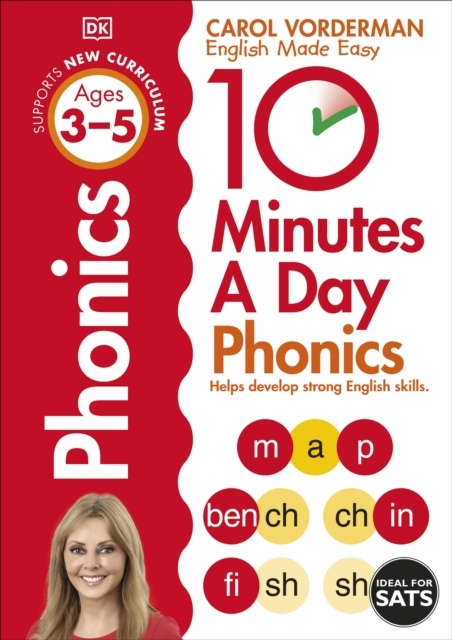 Billede af 10 Minutes A Day Phonics, Ages 3-5 Preschool Supports The Na