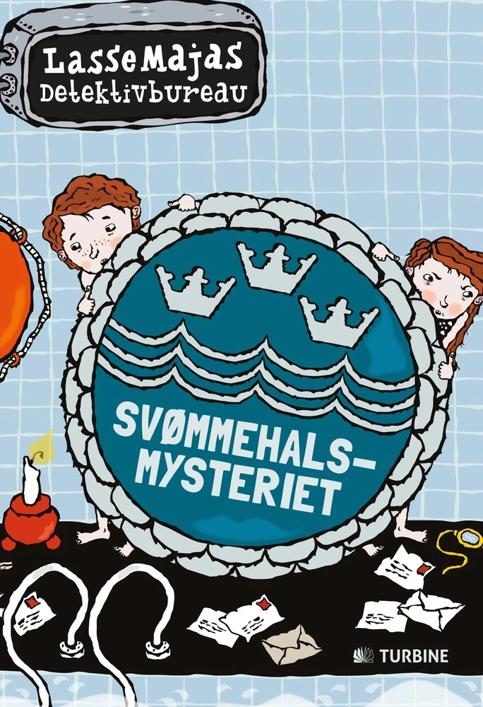 Billede af Svømmehalsmysteriet - LasseMajas detektivbureau