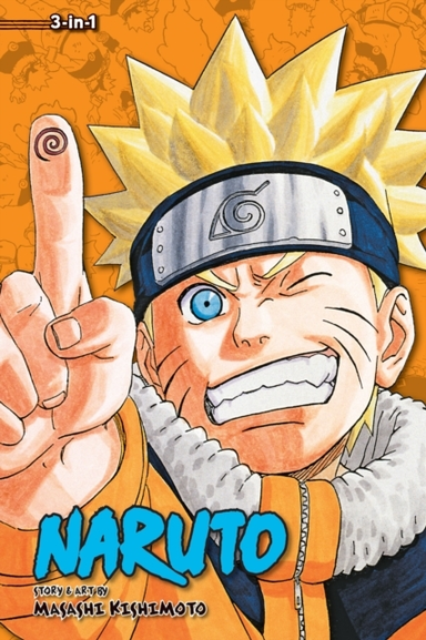 Naruto 3-In-1 Edition, Vol. 8 Includes Vols. 22, 23 & 24