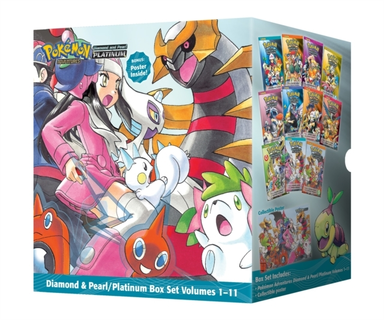 Pokemon Adventures Diamond & Pearl / Platinum Box Set Includ