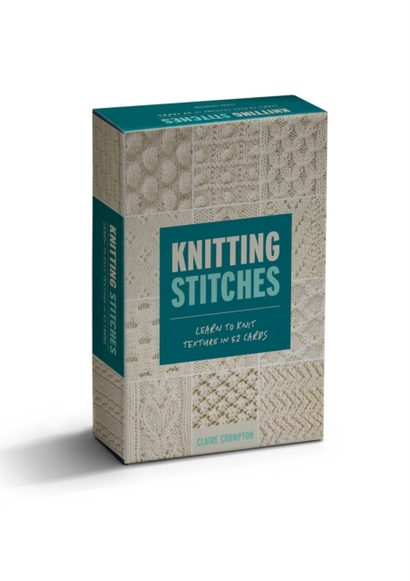 Knitting Stitches Card Deck Learn To Knit Texture In 52 Card