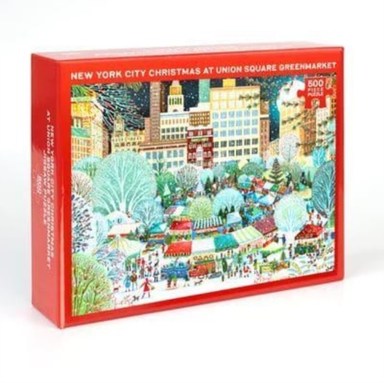 Christmas At Union Square Greenmarket Jigsaw Puzzle