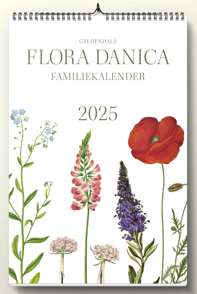Billede af Flora Danica-familiekalender 2025
