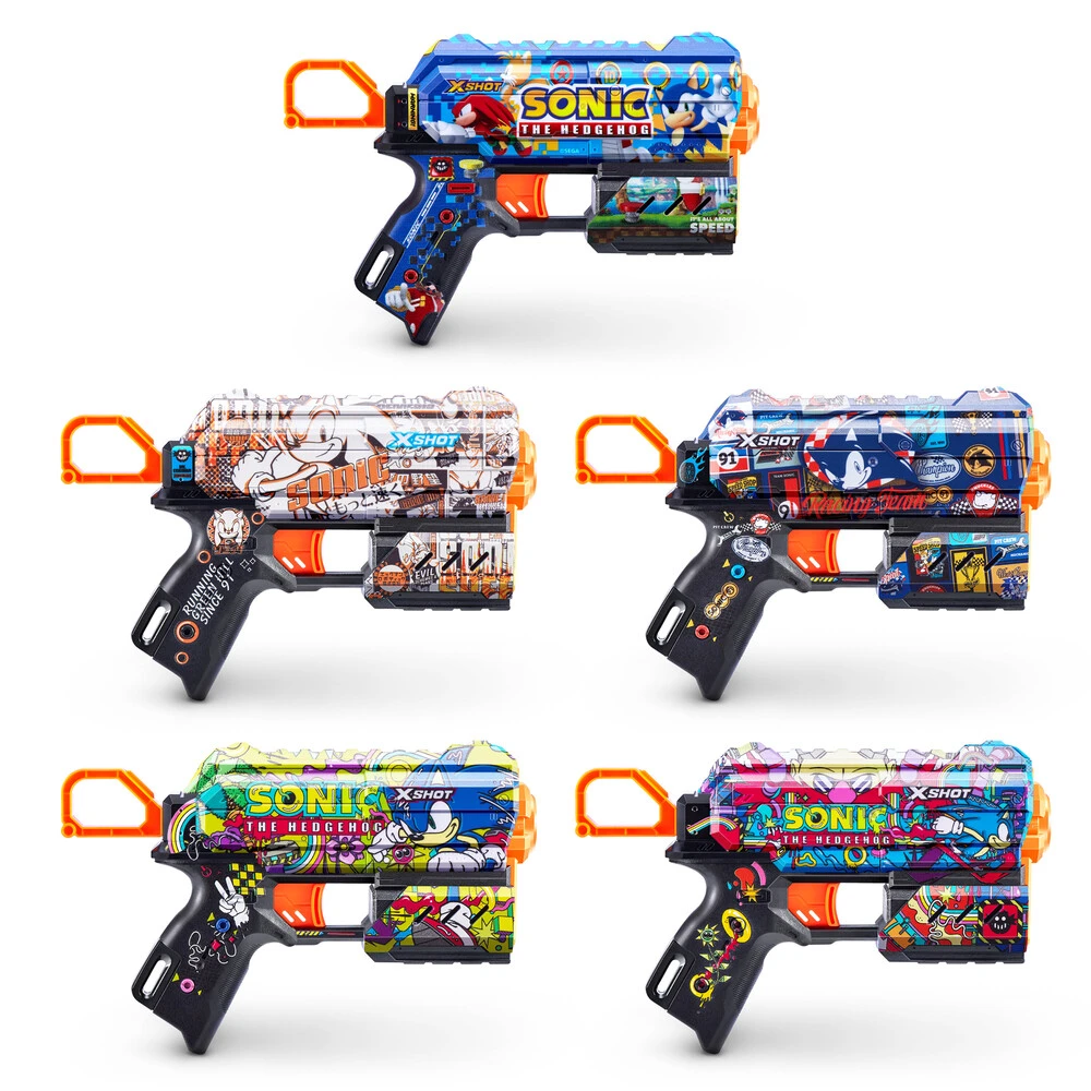 X-SHOT SKINS FLUX 8 Darts ass