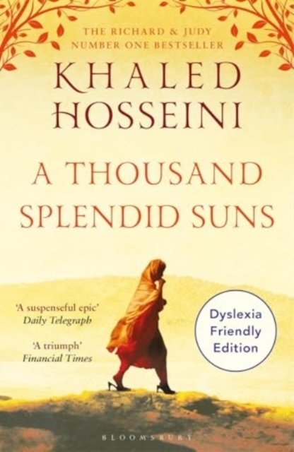 Billede af A Thousand Splendid Suns Dyslexia Friendly Edition