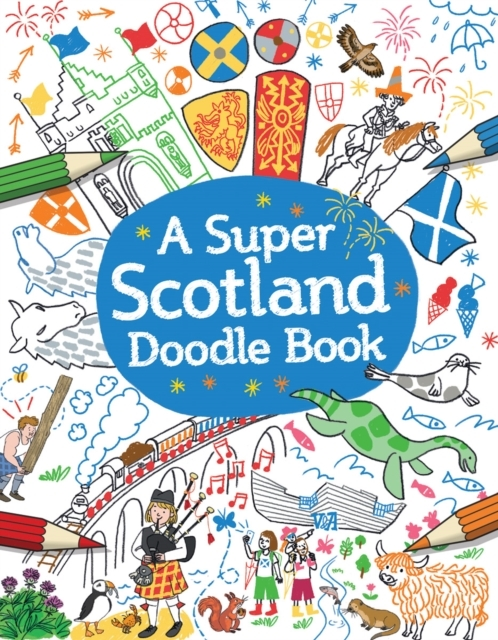 Billede af A Super Scotland Doodle Book