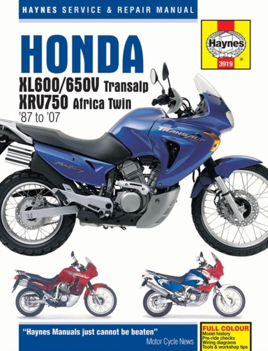 Honda Xl600/650 Transalp & Xrv750 Africa Twin 87 - 07